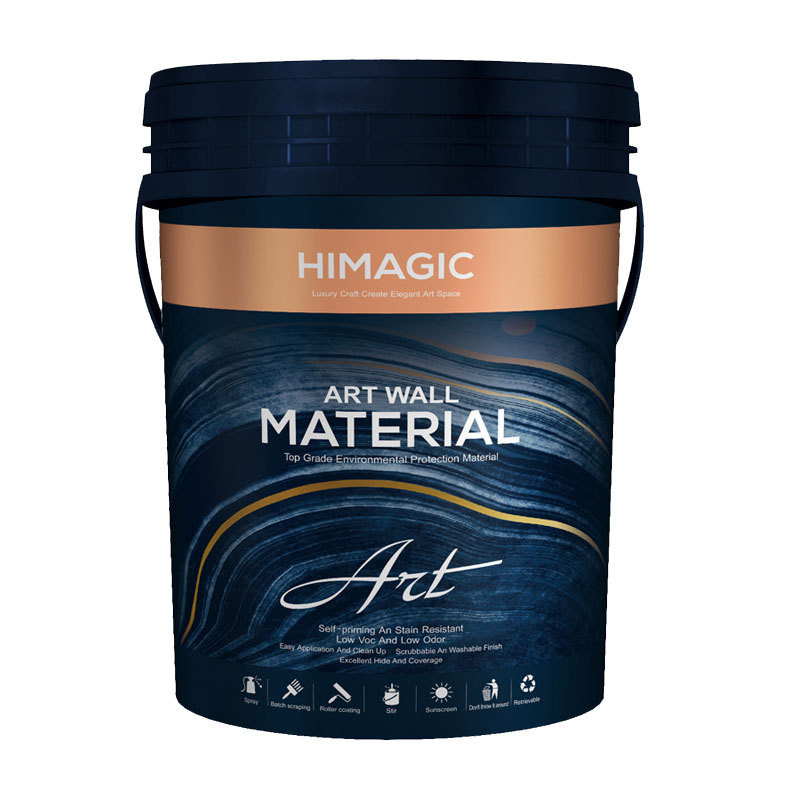 Fábrica al por mayor dibujo de pelo pintura artística textura pintura de pulpa ósea pared partículas elásticas relieve pop-up textura corteza