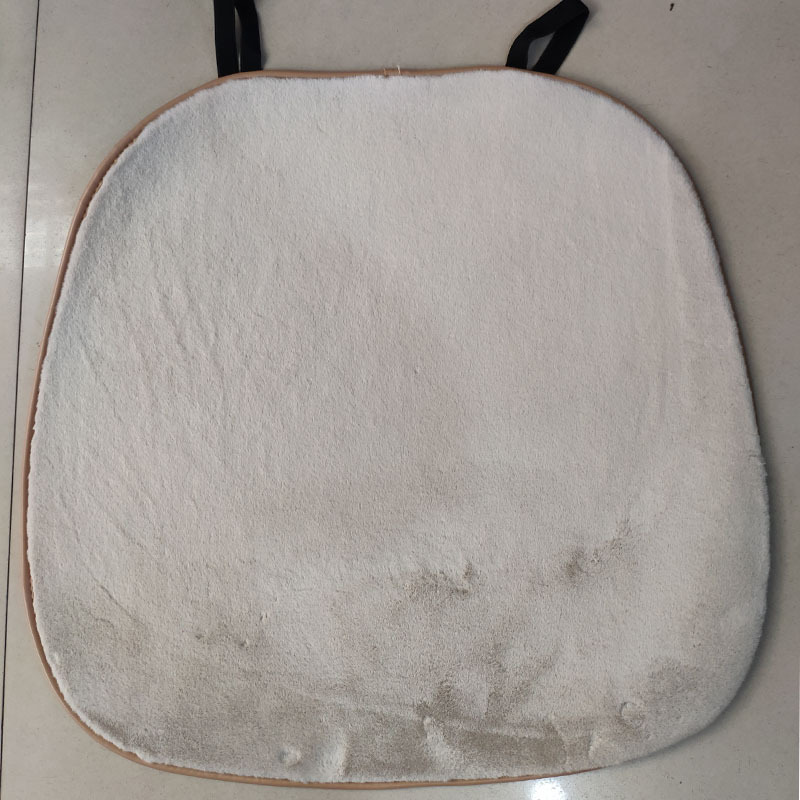 New style faux mink velvet air layer car cushion plush three-piece winter car cotton pad warm Universal single pad