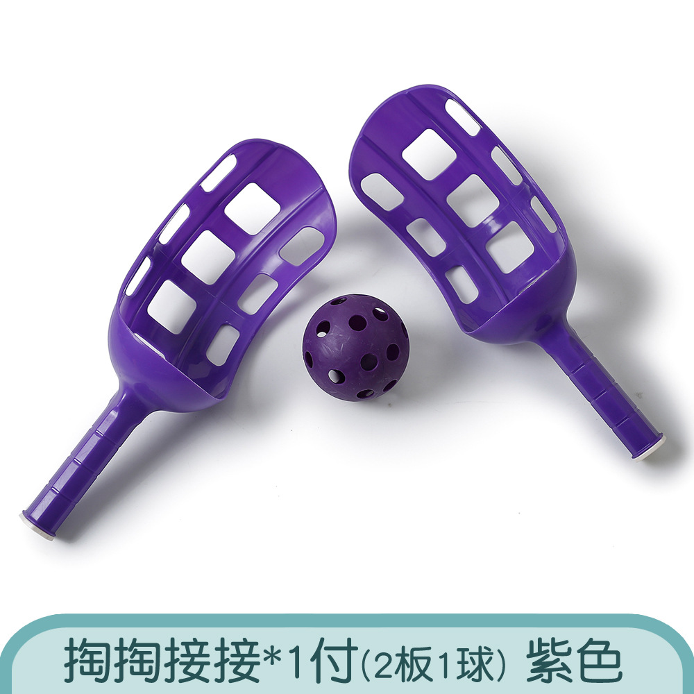 Juguete de educación temprana para padres e hijos receptor de pelota doble para niños