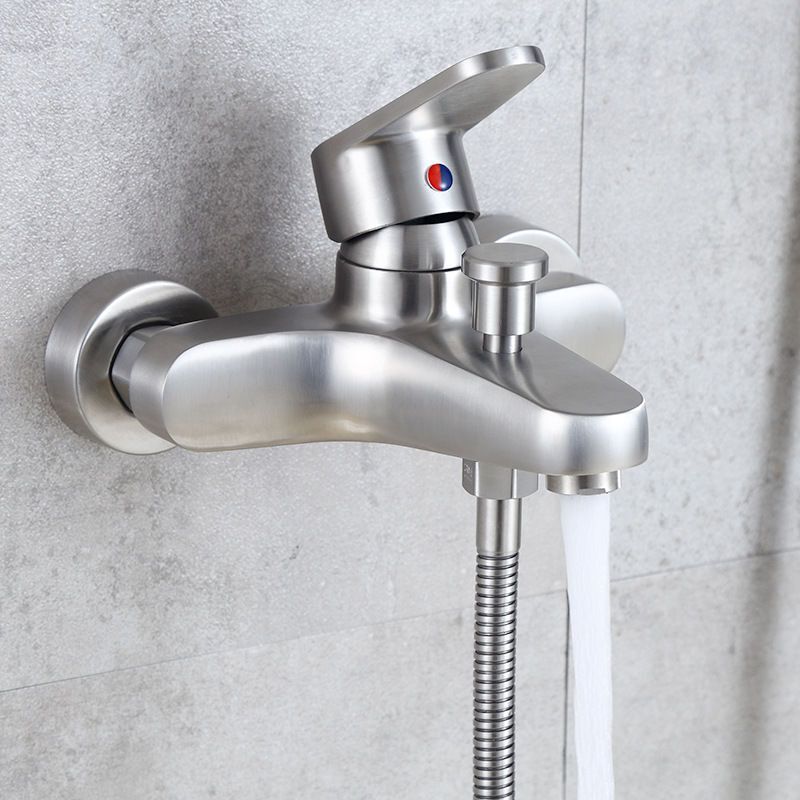 Shower Faucet 304 Stainless Steel Bathtub Triple Lift Shower Bath Bathroom Universal Shower Booster Set