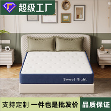 席夢思環保椰棕精鋼彈簧床墊防蟎兒童老人護脊偏硬椰棕墊20CM墊子