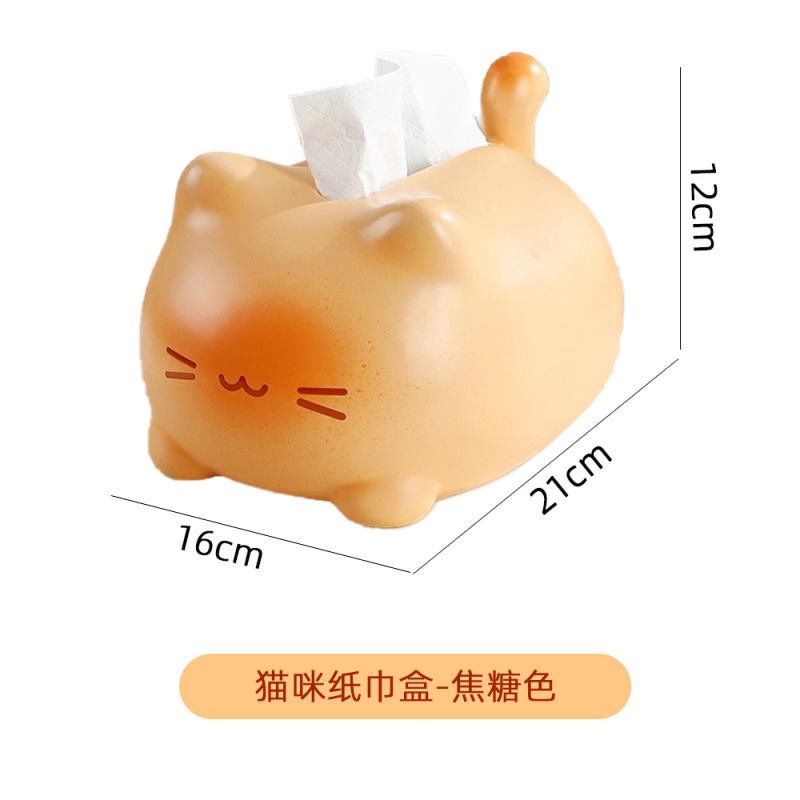 创意卡通釉下彩焦糖猫咪陶瓷调味罐厨房调味瓶罐盐罐家用调料盒|undefined