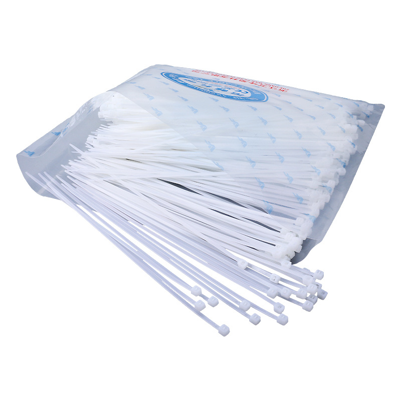 Wanfeng National Standard Nylon Cable Ties: 4x100, 200, 300, 400 - Cold-Resistant Binding Straps & Plastic Wire Ties