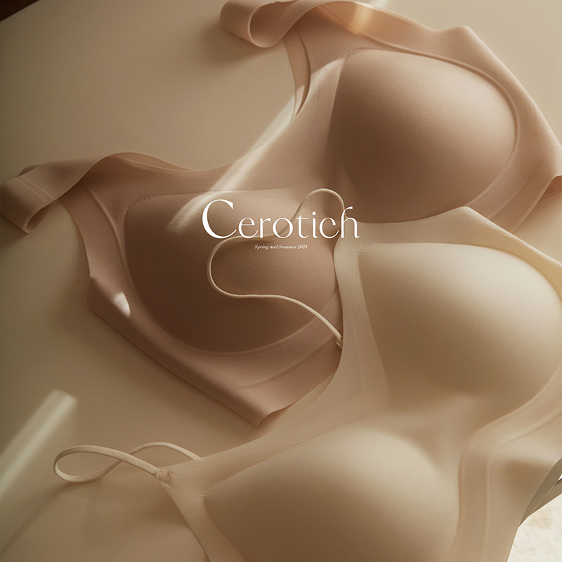 Cerotich Offers a "No-Size" Liquid Foundation-Style Bra for Women, with Small Ice Cups, No Underwire, Fixed Cups, and Full Coverage