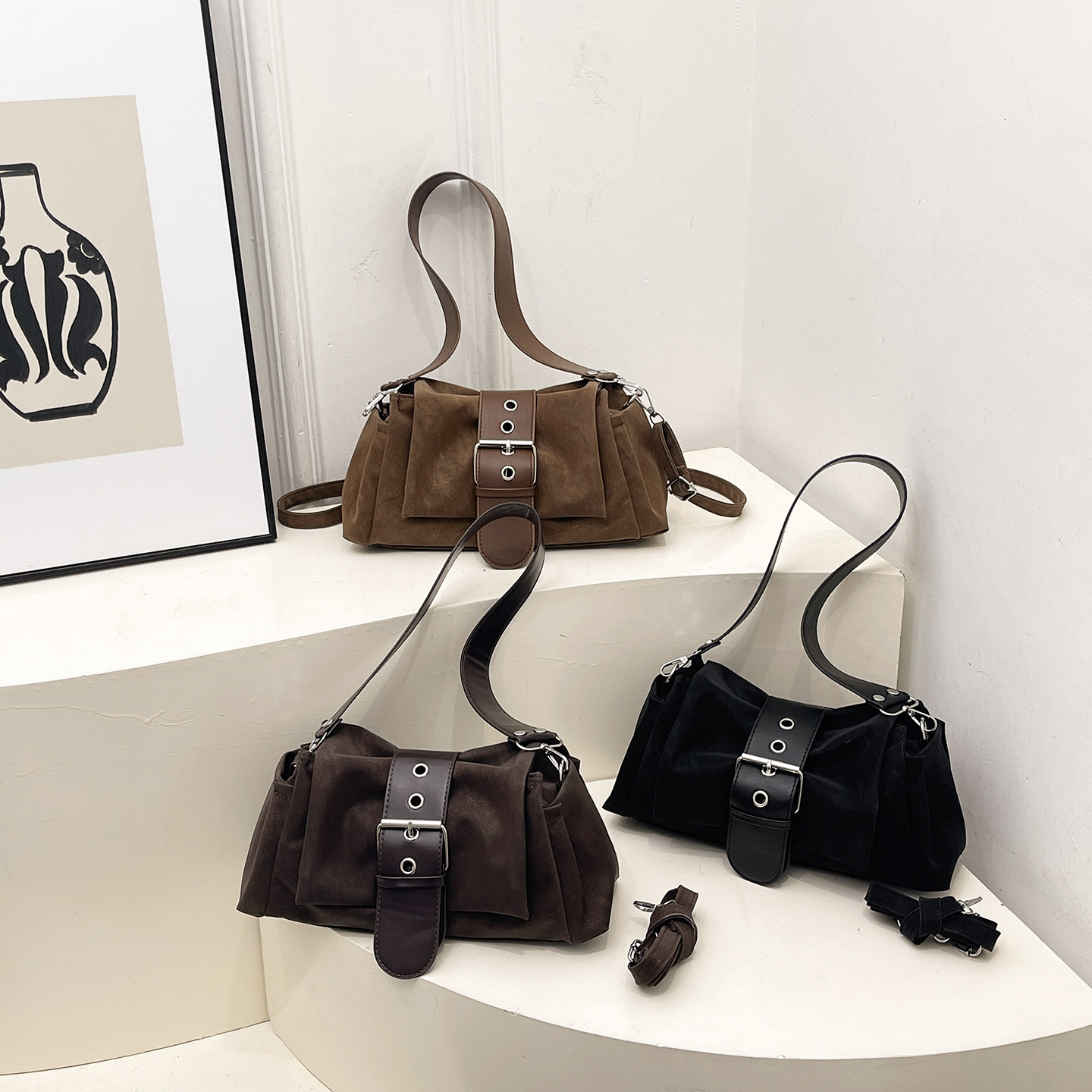 Trend small one-shoulder bag for leisure