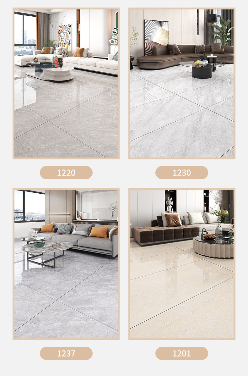 广东佛山瓷砖批发地砖600x1200通体大理石客餐厅地板砖卫