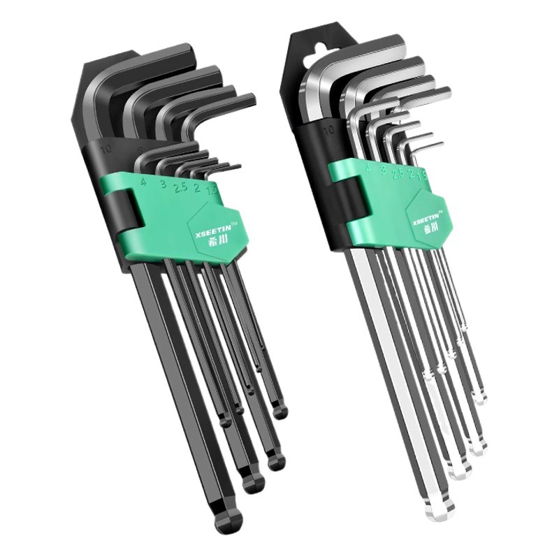 Костюм с шестигранным торцевым ключом Шестигранная отвертка Шестигранный шестигранный инструмент Комбинированный Удлинительный ключ Автоматический шестигранный ключ