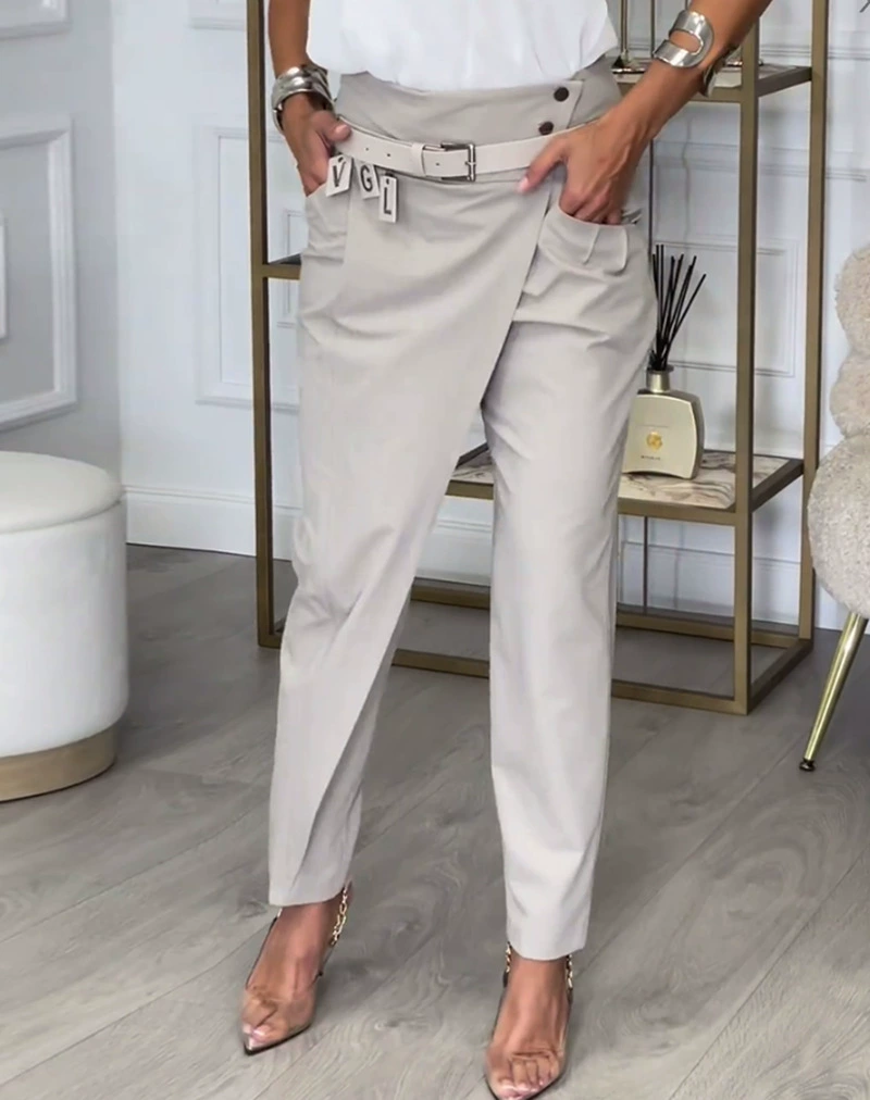 Осенние цветные брюки для отдыха и городского стиля, европейский slim‑fit повседневные брюки на каждый день