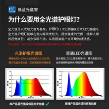 %vLED全光谱低蓝光护眼灯阅读写字读书保护视力大路灯落地灯钢琴