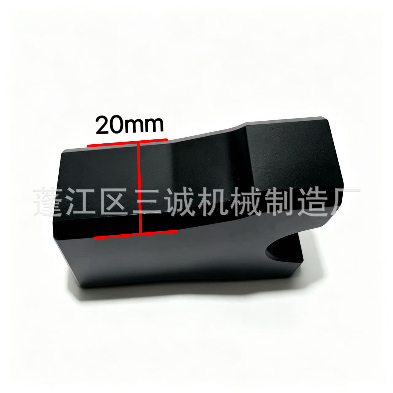 Motorcycle Front Shock Absorber Accessories, Connecting Plate Seat Repair and Replacement, Glossy Black