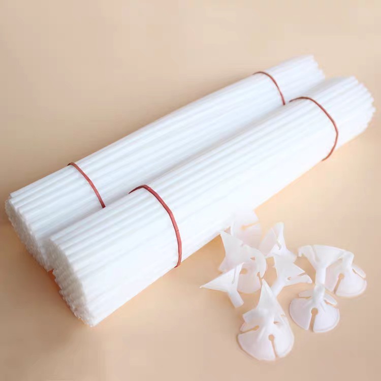 32cm40cmバルーンホルダーロッド太いバルーンロッドホルダーピュアホワイトバルーンスティックバルーンロッド結婚式誕生日パーティー|undefined