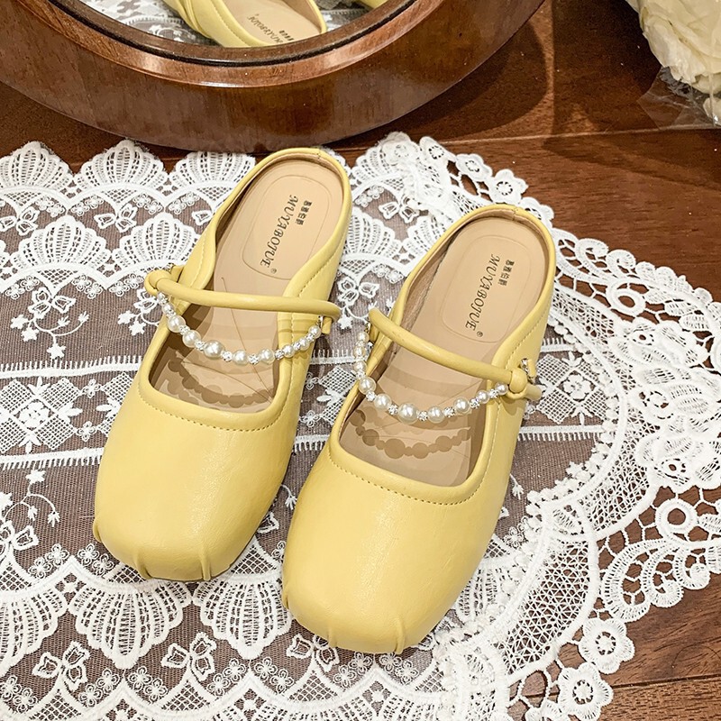 Women's Flat Shoes 2025 New Spring and Summer Chinese Style Lace Hollow Breathable Shoes with Skirt Cheongsam Shoes