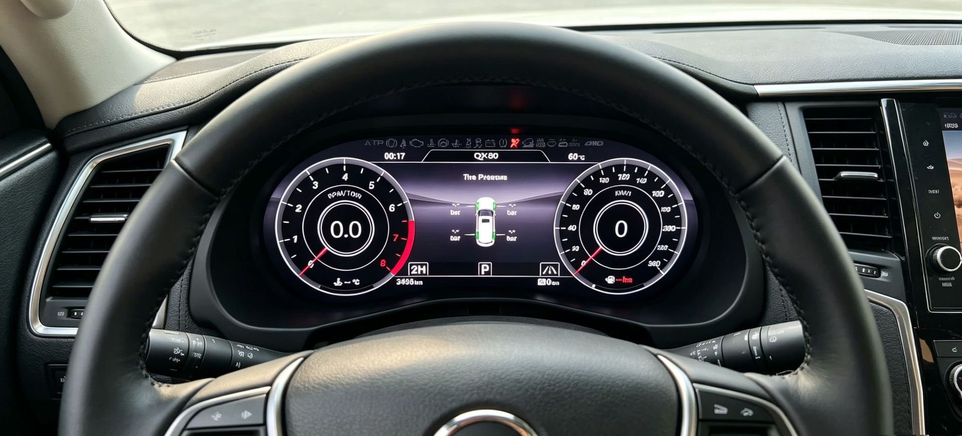 Suitable for Nissan Patrol Y62 and Infiniti Qx Series Modification and Upgrade to Full Lcd Instrument Panel 12.3inch