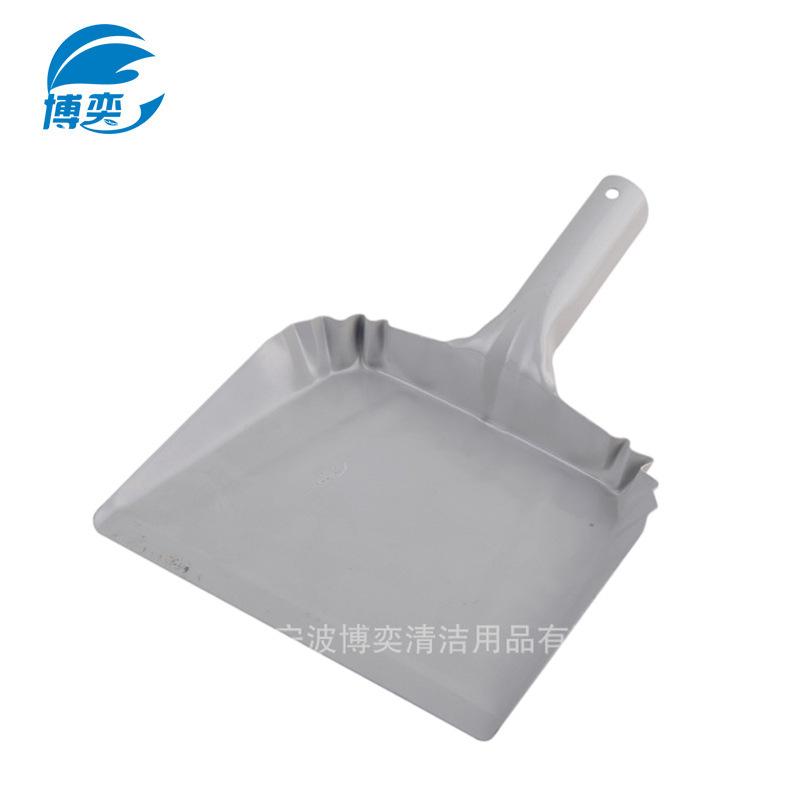 Hand-held plastic-sprayed iron dustpan industrial household dustpan thickened hard iron shovel sandblasting