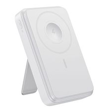 新款移动电源一万毫安无线快充便携式自带双线磁吸充电宝礼品定制