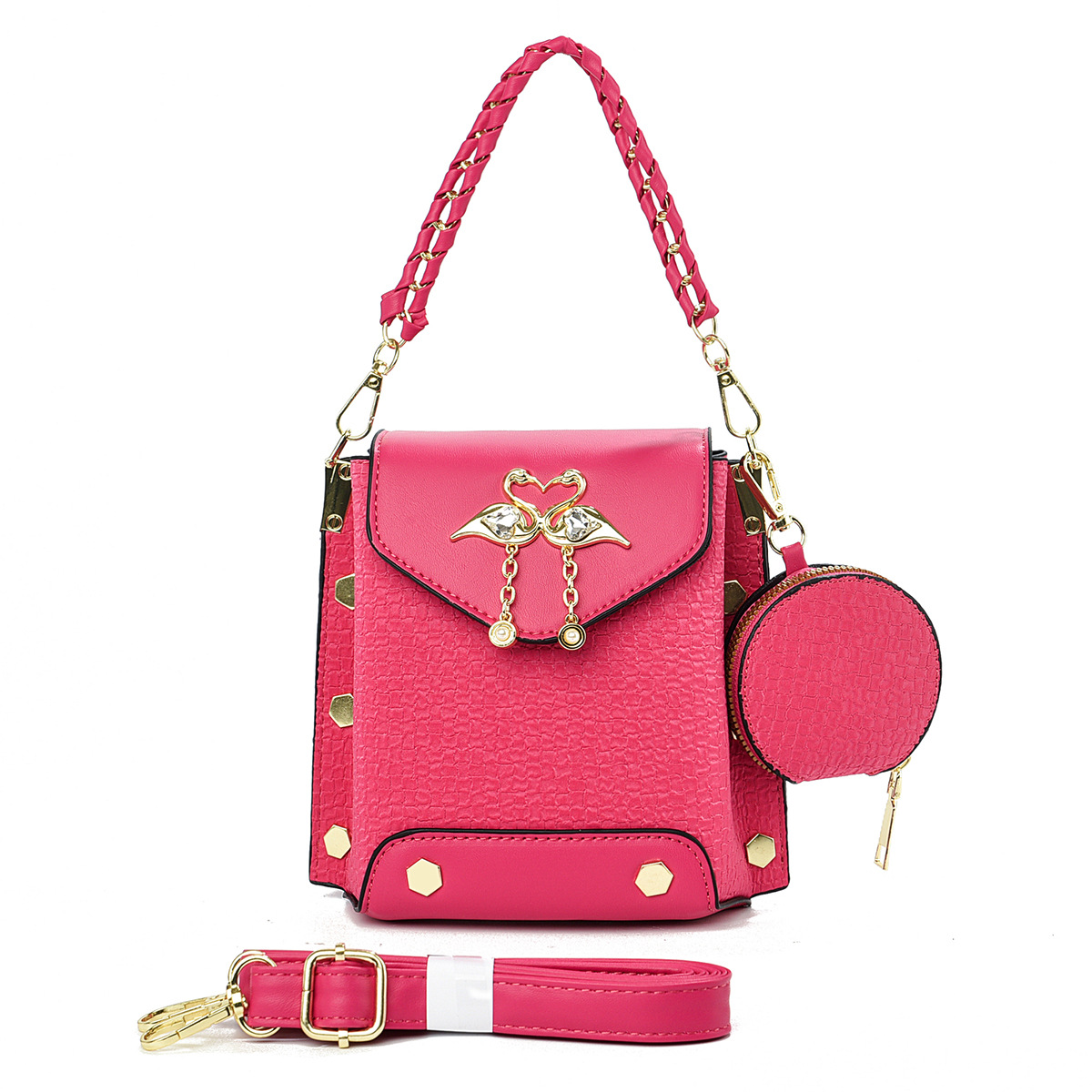 Bolso cuadrado universal, bolso de moda exquisito 2025, nuevo temperamento de atmósfera, bolsos de hombro, bolsos transfronterizos
