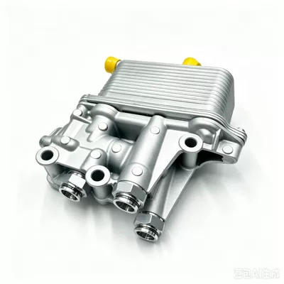68485460AB Automotive oil cooler assembly, aluminum alloy radiator core, engine lubrication system (car radiator)