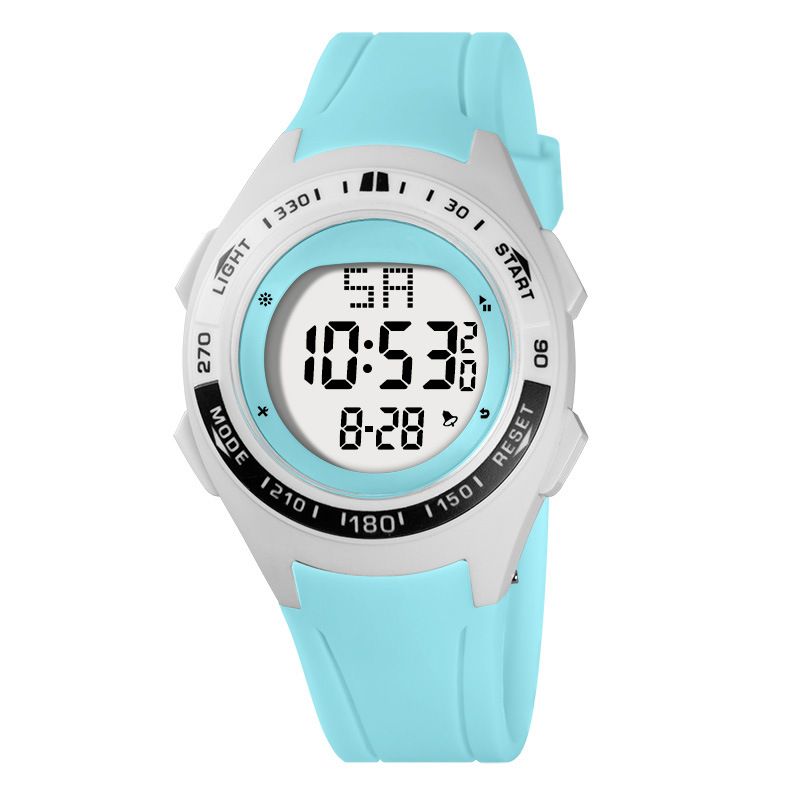Tendencia de la escuela secundaria al aire libre relojes electrónicos relojes electrónicos de alarma de luz nocturna para estudiantes masculinos y femeninos al por mayor