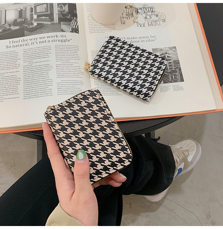 Unisex Stripe Pu Leather Zipper Coin Purse display picture 7