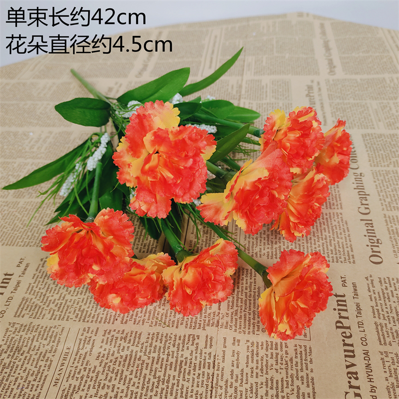 zh花玫瑰花摆设花束单支套装客厅装饰花艺塑料花绢花假花摆件|undefined