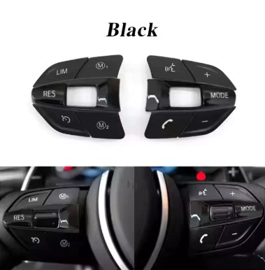 Steering wheel – Car steering wheel RES - black-button-wireless-no-scroll-wheel
