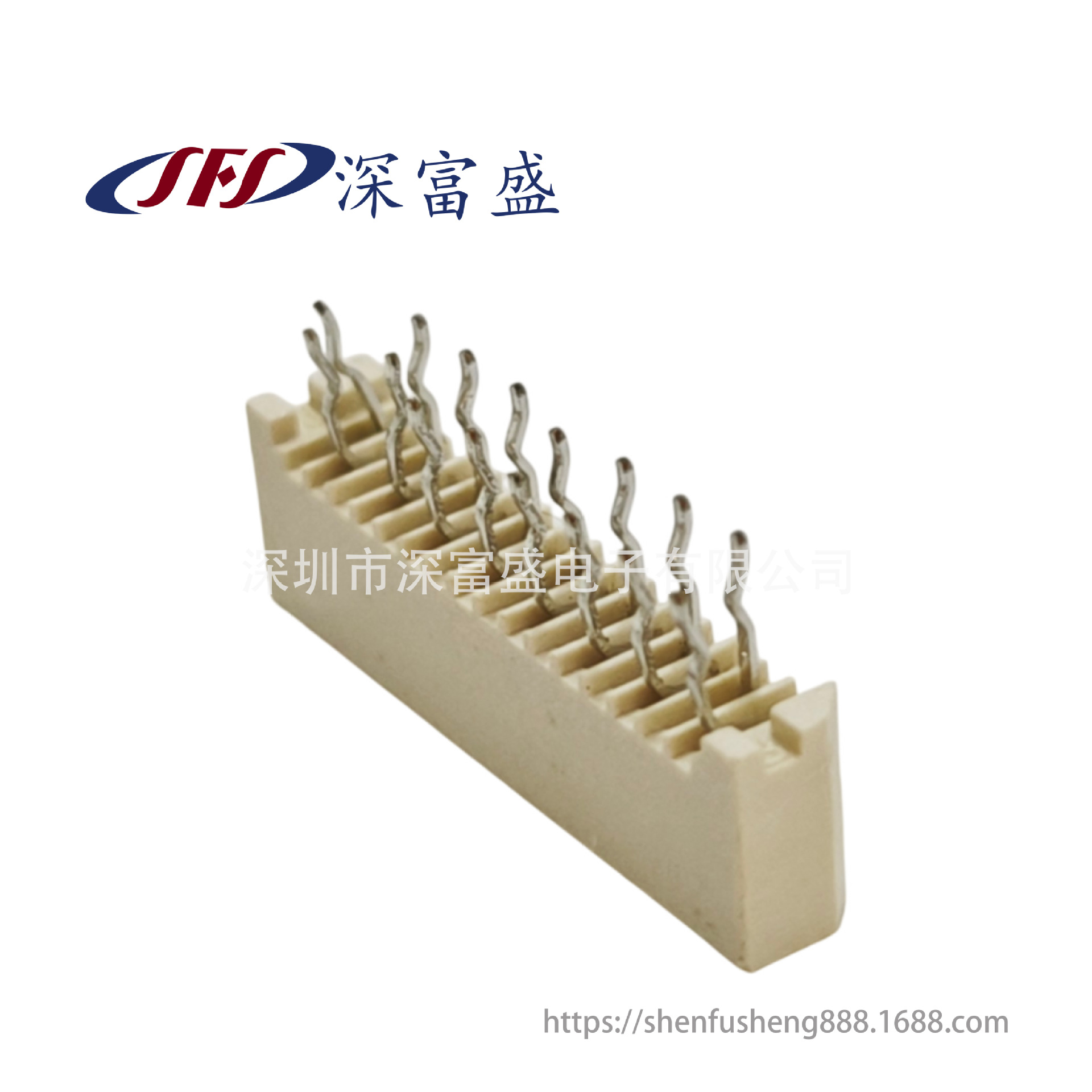 FPC连接器 弯针 1.0mm间距