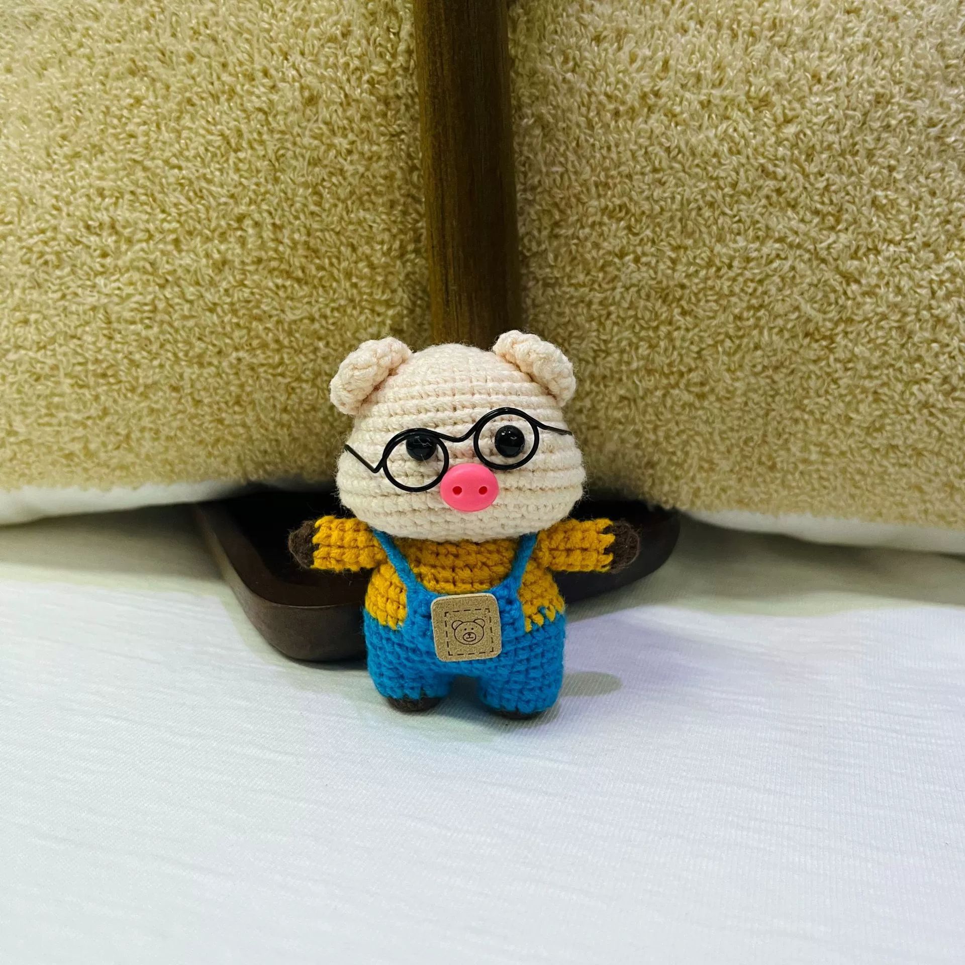 Colgantes de animales del zodiaco tejidos a mano, muñecos de lana hechos a crochet, accesorios decorativos para bolsos, regalos al por mayor y al detalle. image 71