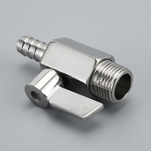 All steel 304/316 leather ball valve, stainless steel sewage ball valve, pagoda bamboo joint exhaust and water release