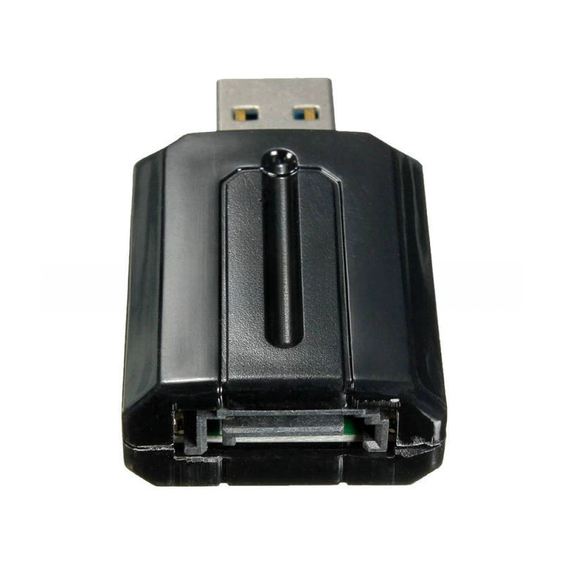 Переходник USB 3.0 на SATA, однопортовый преобразователь, жесткий диск, световой привод, передача данных высокая скорость, легкое подключение