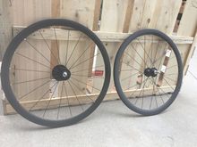 死飞场地碳轮组40mm碳轮组