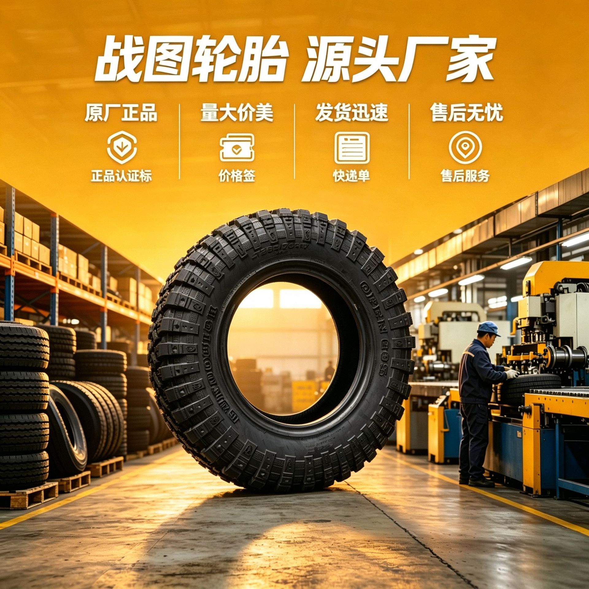 The new Zantu Conqueror GO5 series professional MT mud tires are suitable for Land Cruiser and Highlander