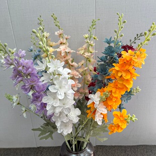 AliExpress Hot Sale Feyan Simulation Flower Fengzi Wedding Hall High 2 Bar Meloe Flying Flying Swallow Grass Simulation Flower