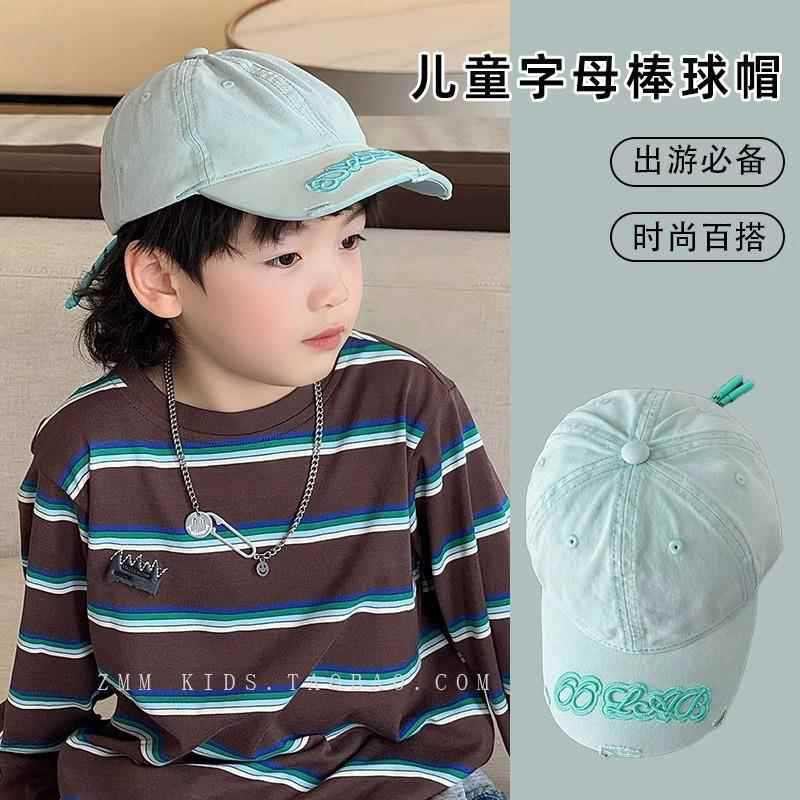 Sombrero de béisbol para niños 2025 nueva lengua de patito de primavera, niño grande, tesoro, guapo, calle frita, moda, primavera, verano