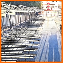 北京恒泰碳钢两层自行车停车架 机械自行车停车位 立体停车架