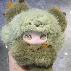 拉布Dimoo泰国50周年限定版搪胶毛绒公仔玩偶小白象吊卡潮玩挂件