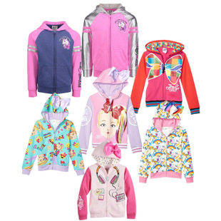 GirlsJojo3Dbow zip-up hoodiejacketŮͯ���w�����Y����������