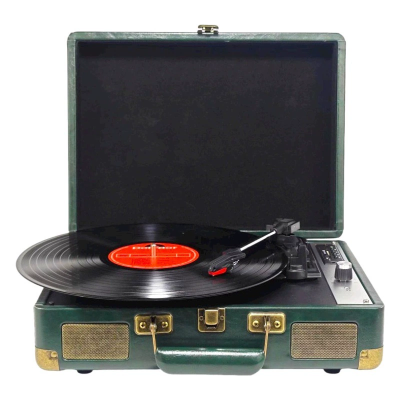 Ретро-проигрыватель виниловых пластинок с Bluetooth-колонкой, граммофон, декор для гостиной, антикварный стиль, европейский стиль, подарок, для LP-дисков