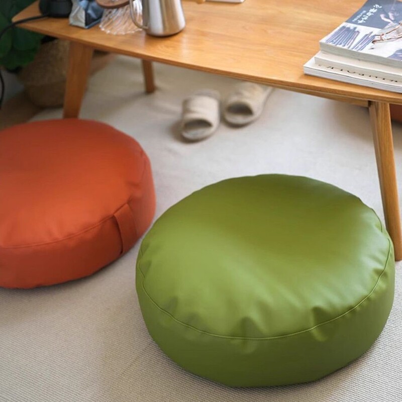Leather Futon Cushion Lazy Tatami Floor Mat Japanese-Style Mat for Home Nordic Bay Window Thickened Seat Cushion Washable Leather Futon Cushion Lazy Tatami Floor Mat Japanese-Style Mat for Home Nordic Bay Window Thickened Seat Cushion Washable