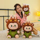 Strap Pants Rab Cloth Doll Sleeping Doll Plush Toy Monkey Doll Pillow Girls Birthday Gift