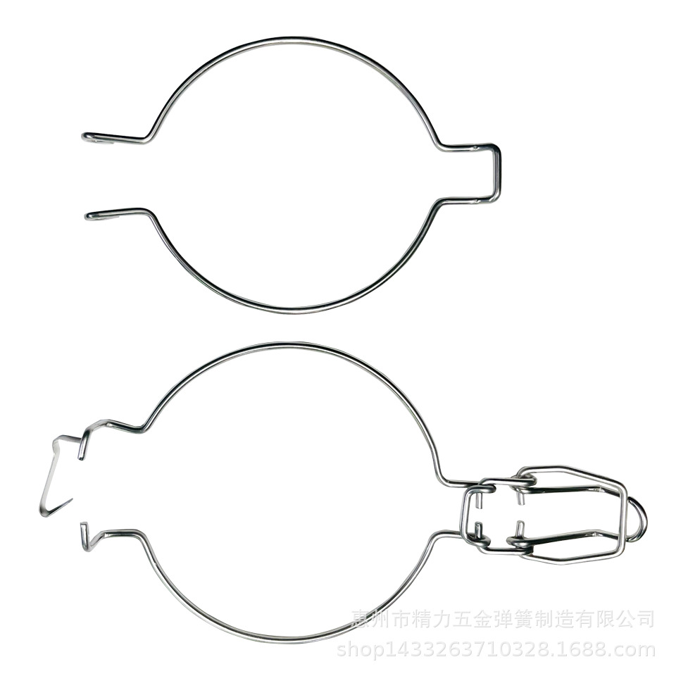 密封罐不锈钢卡扣  玻璃密封罐卡扣 卡子 卡箍 抱环