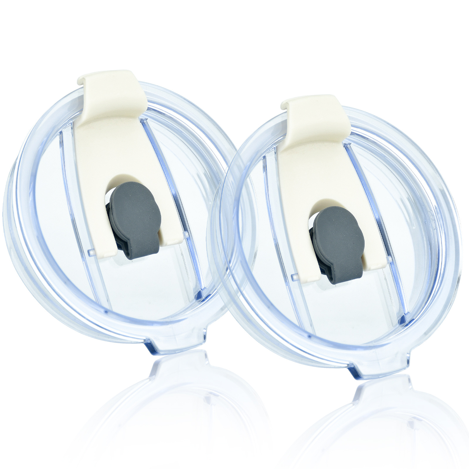 La taza transfronteriza del helado de Stanly 40oz con la tapa de la taza de la manija selló la tapa de la paja de la anti-caída COMO tapa plástica de la taza del coche