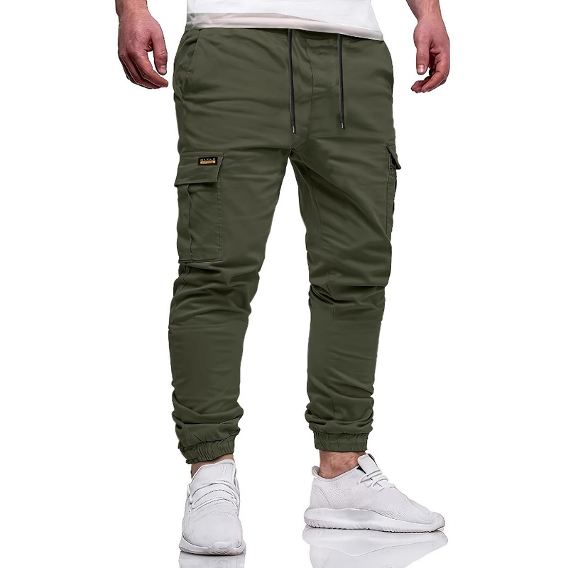 Cross-Border Pants Men's European Size American Cargo Pants Men's Casual Sports Jogging Pants Leggings Long Pants Large Size