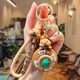 [Newcomers Enjoy Kabi Bala 0.2 Only] Turntable Keychain Cute Cartoon Schoolbag Pendant Car Key Chain