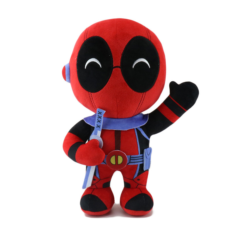 国境を越えた新製品Deadpool死侍ぬいぐるみ漫画アニメ周辺人形誕生日プレゼント|undefined