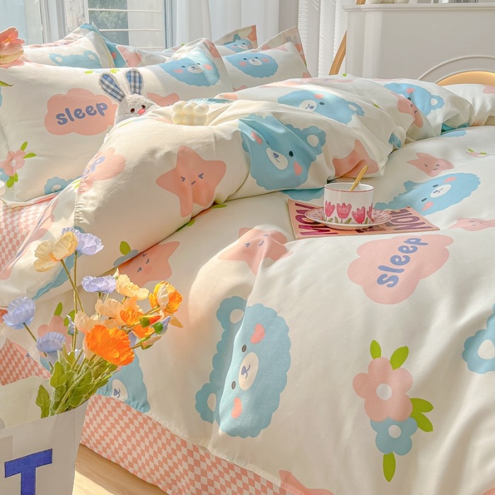 파란 얼굴 곰