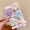 Cloth, advanced hair rope from pearl, hair accessory, simple and elegant design, flowered, high-quality style, wholesale