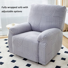 芝華士頭等艙沙發套單人座全包四季通用奶油風沙發套罩加厚防貓抓