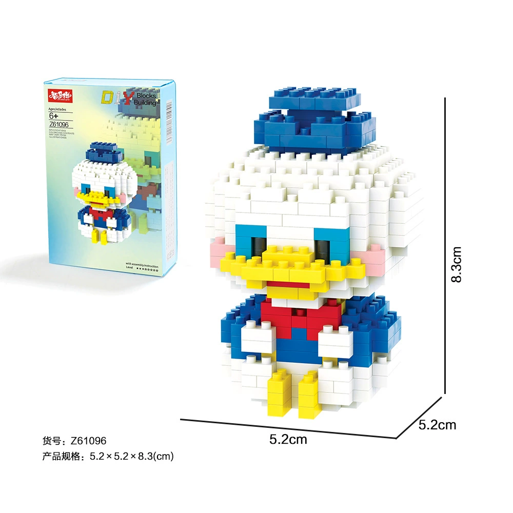 Mini Building Block Set — Sanrio-style Small-Particle Constructor Figures, Gift for Kids