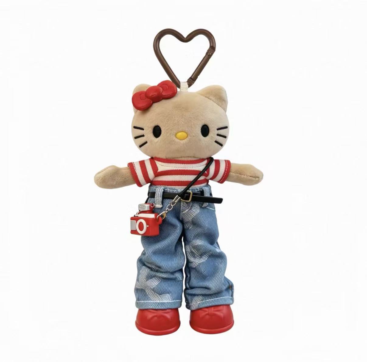 고양이 봉제인형 키링 가방 백팩 장식 선물