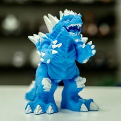 3dプリントクロスボーダー人気アイスクリームゴジラのデスクトップの置物変形手作りプレゼント男性工芸品潮游び